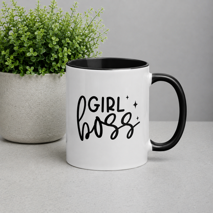 Girl Boss Two Color Ceramic Mug