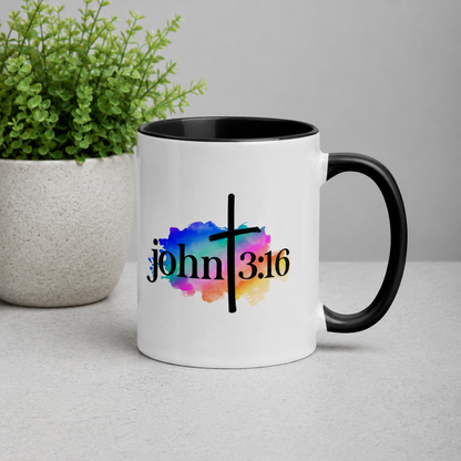 John 3:16 Bible Quote Ceramic Mug
