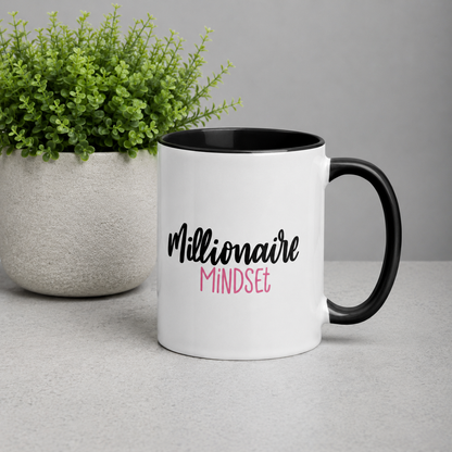 Millionaire Mindset Girl Boss Two Color Ceramic Mug