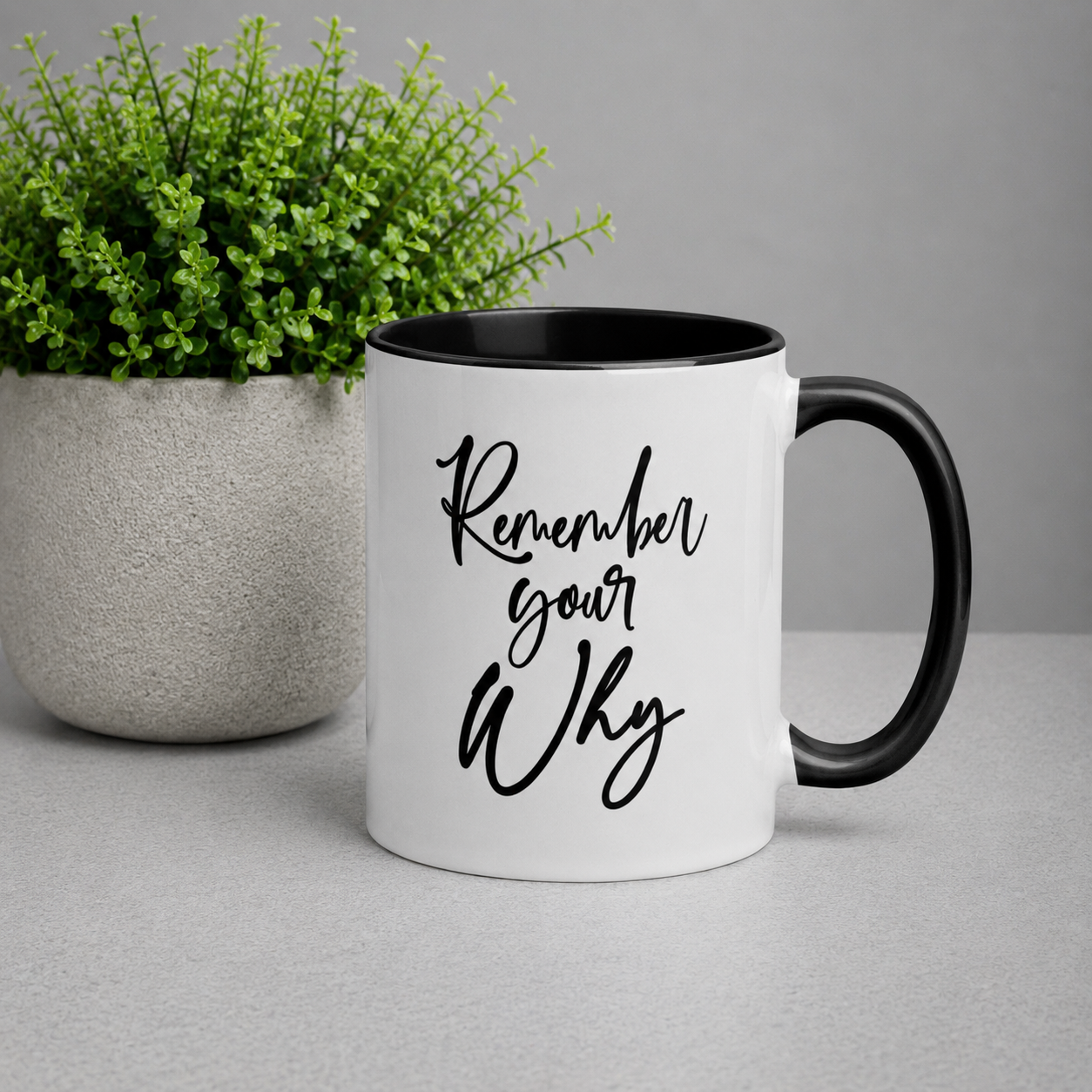 Remember Your Why Girl Boss Ceramic Mug