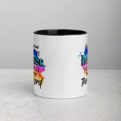 We Will Serve the Lord Bible Quote Ceramic Mug