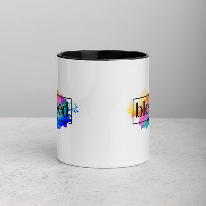 Blessed John 1:16 Bible Quote Ceramic Mug