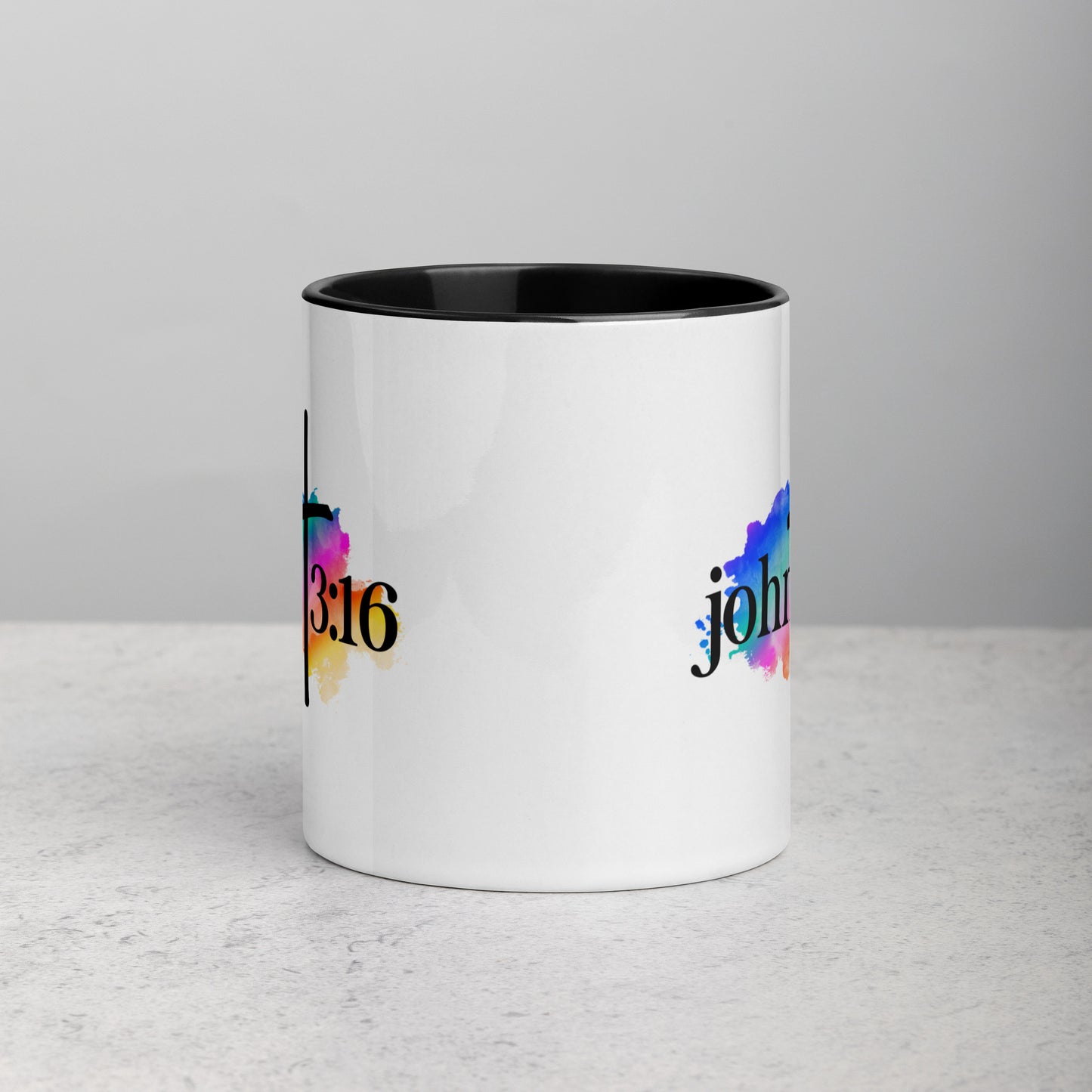 John 3:16 Bible Quote Ceramic Mug