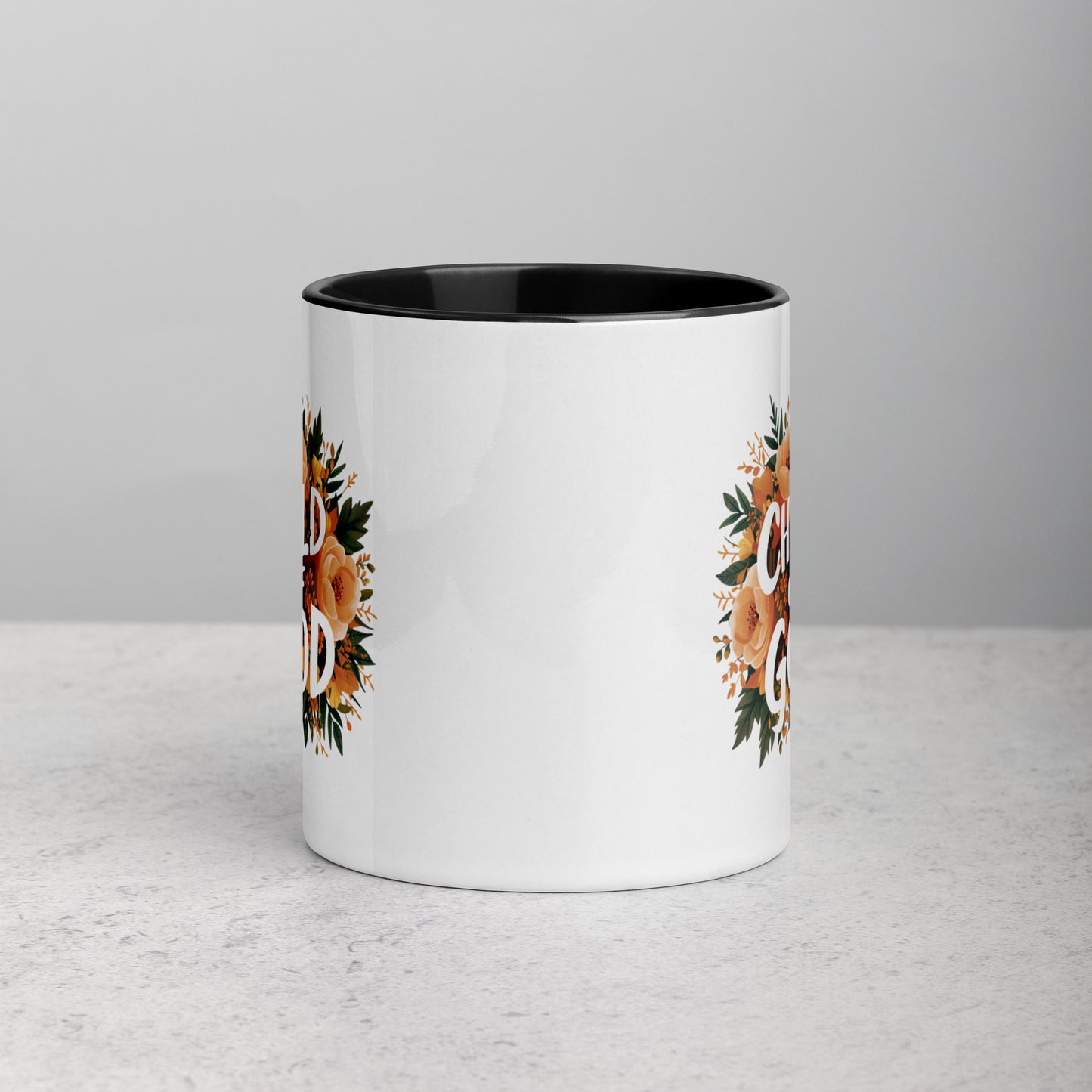 Child of God Bible Quote Two Color Ceramic Mug