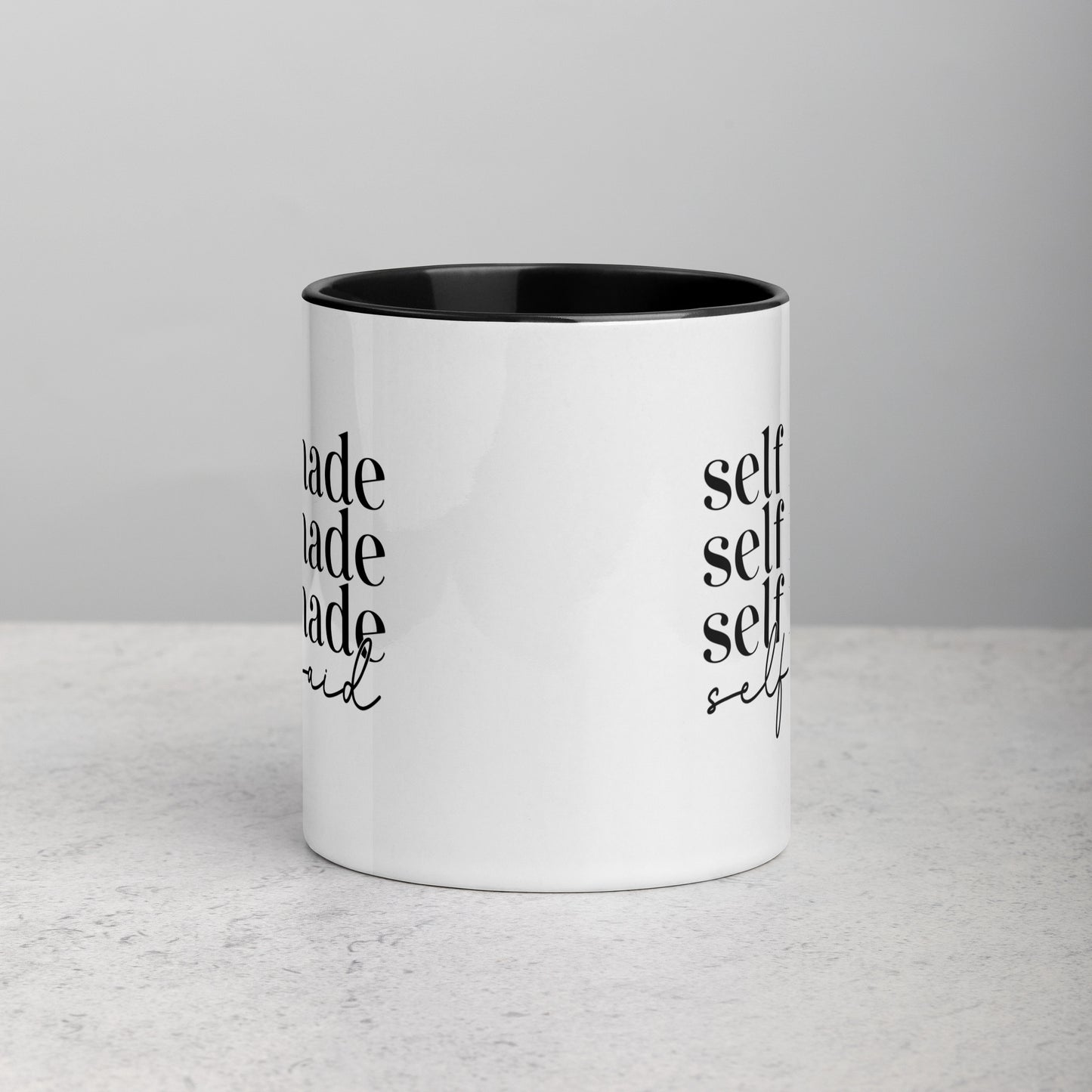 Self Made Self Paid Girl Boss Ceramic Mug