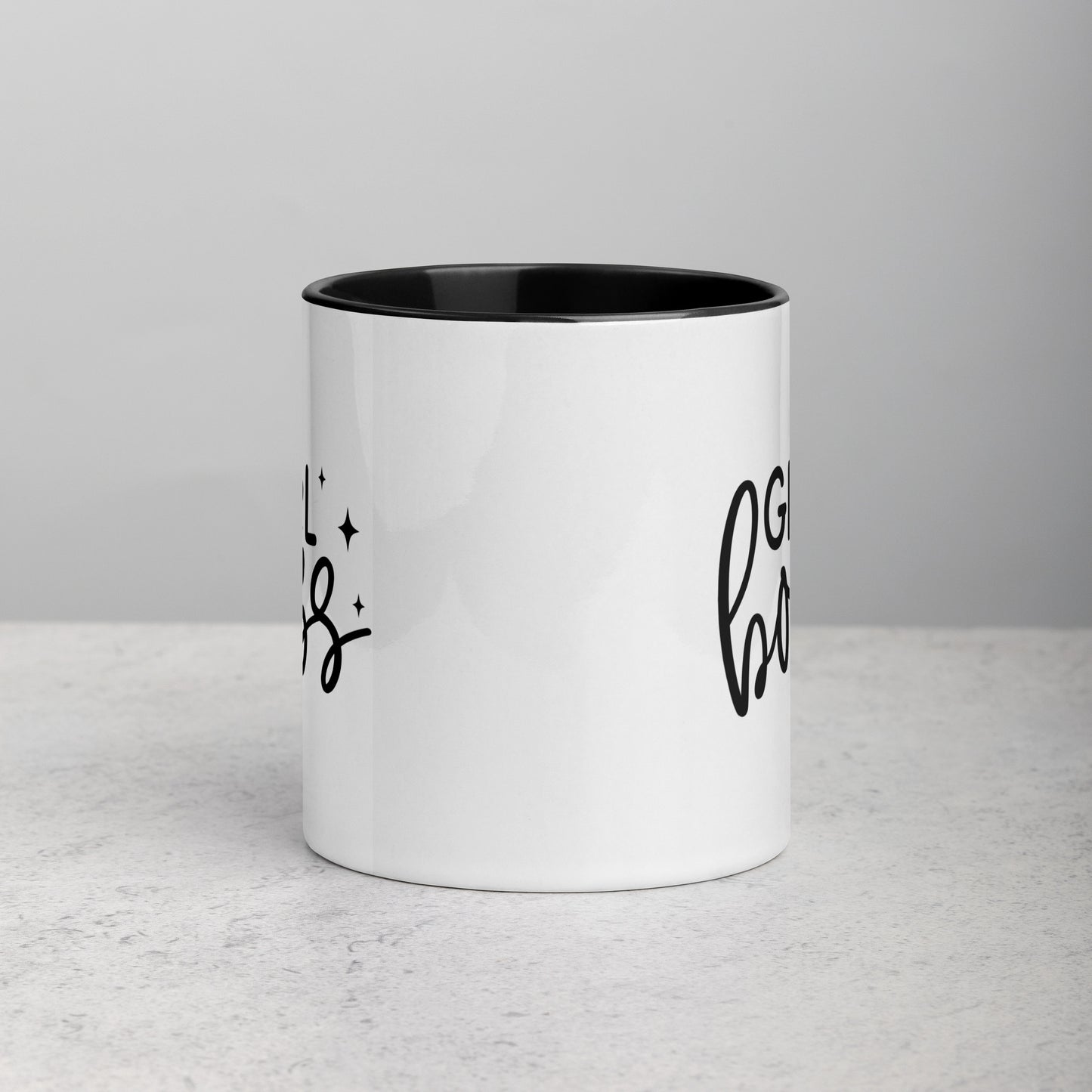 Girl Boss Two Color Ceramic Mug