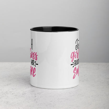 Just A Girl Boss Building Her Empire Ceramic Mug