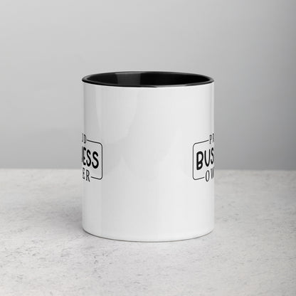 Proud Business Owner Girl Boss Two Color Ceramic Mug