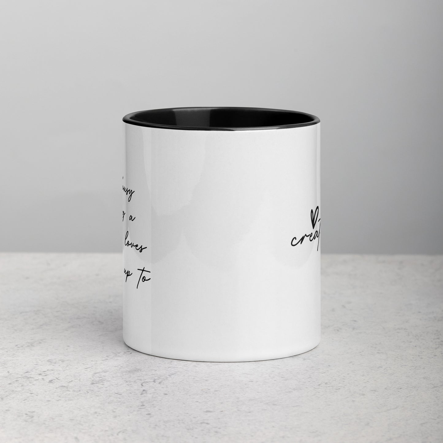 Create Her Girl Boss Two Color Ceramic Mug