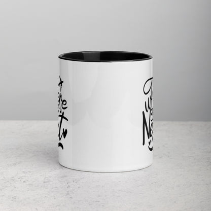 Where to Next Travel Quote Ceramic Mug