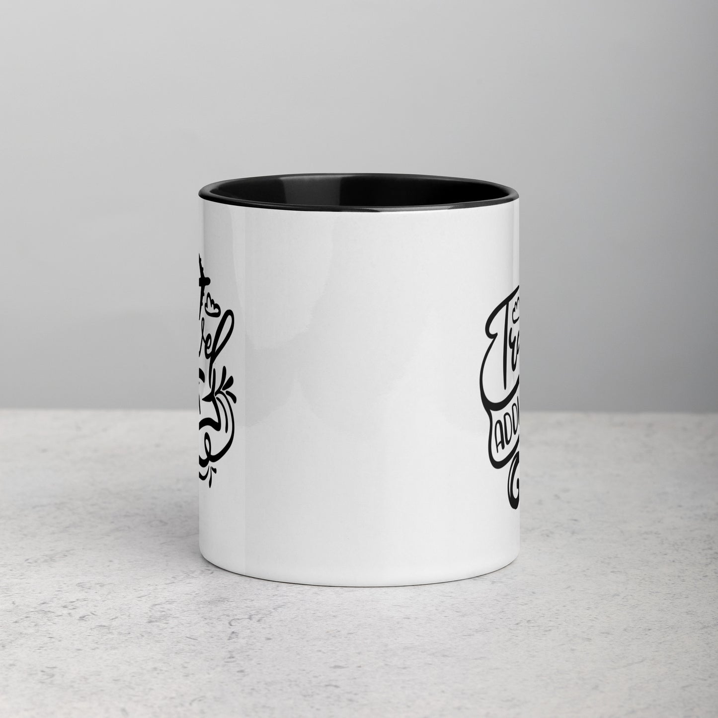 Travel Addict Adventure Quote Ceramic Mug