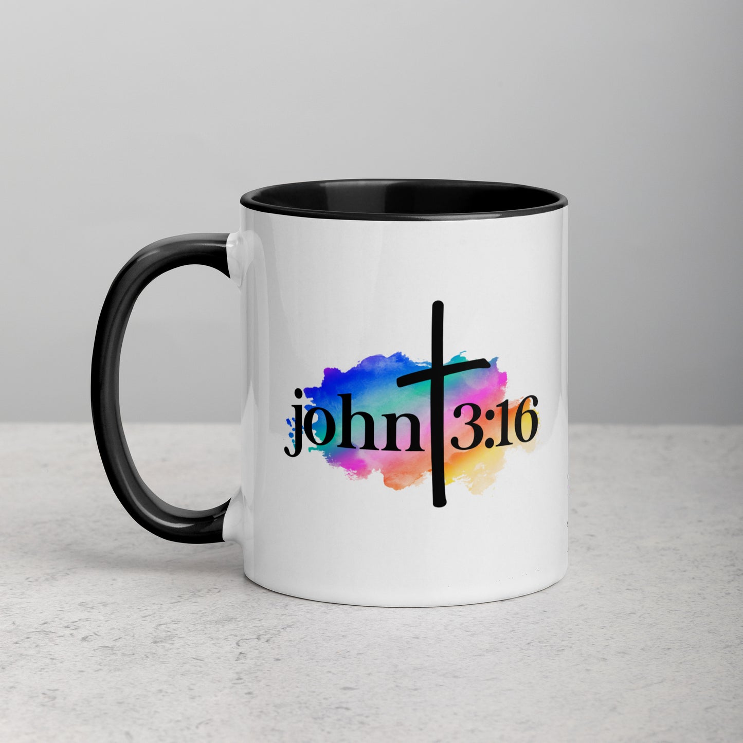 John 3:16 Bible Quote Ceramic Mug