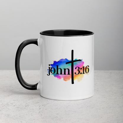 John 3:16 Bible Quote Ceramic Mug