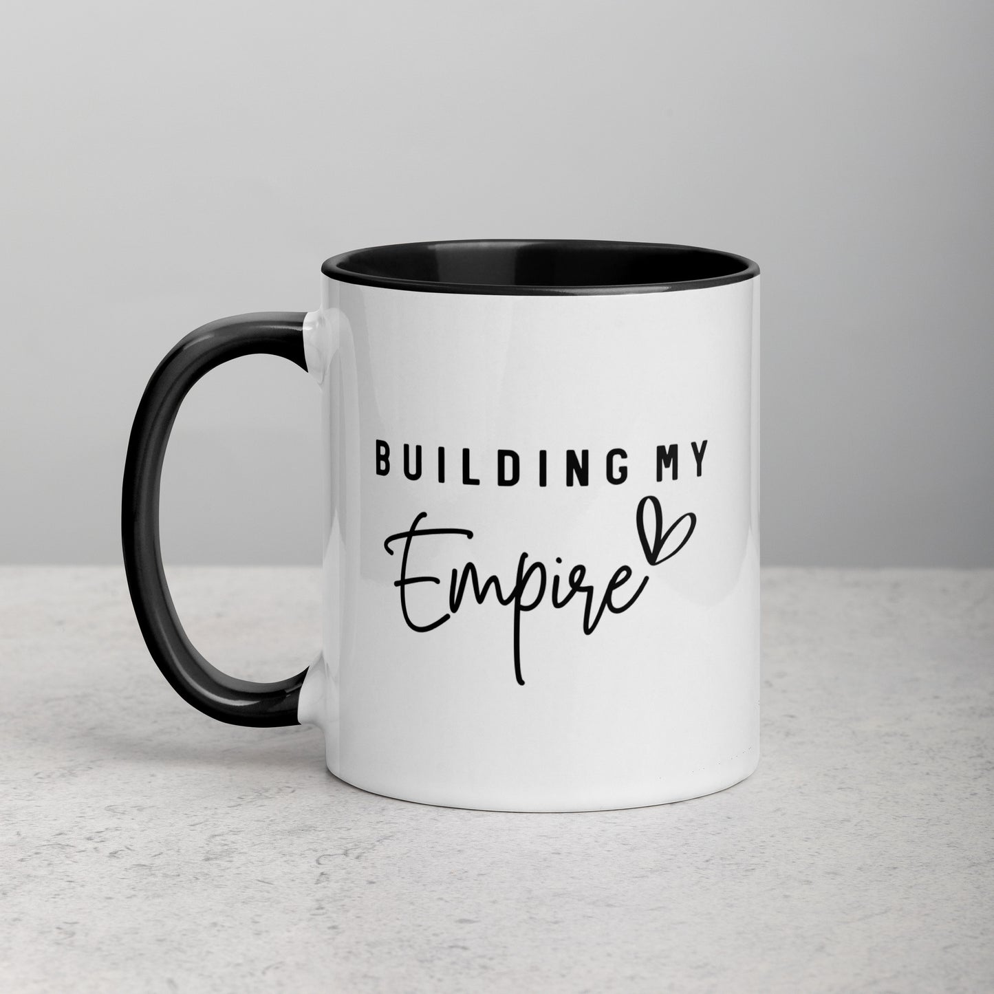 Building My Empire Girl Boss Two Color Ceramic Mug