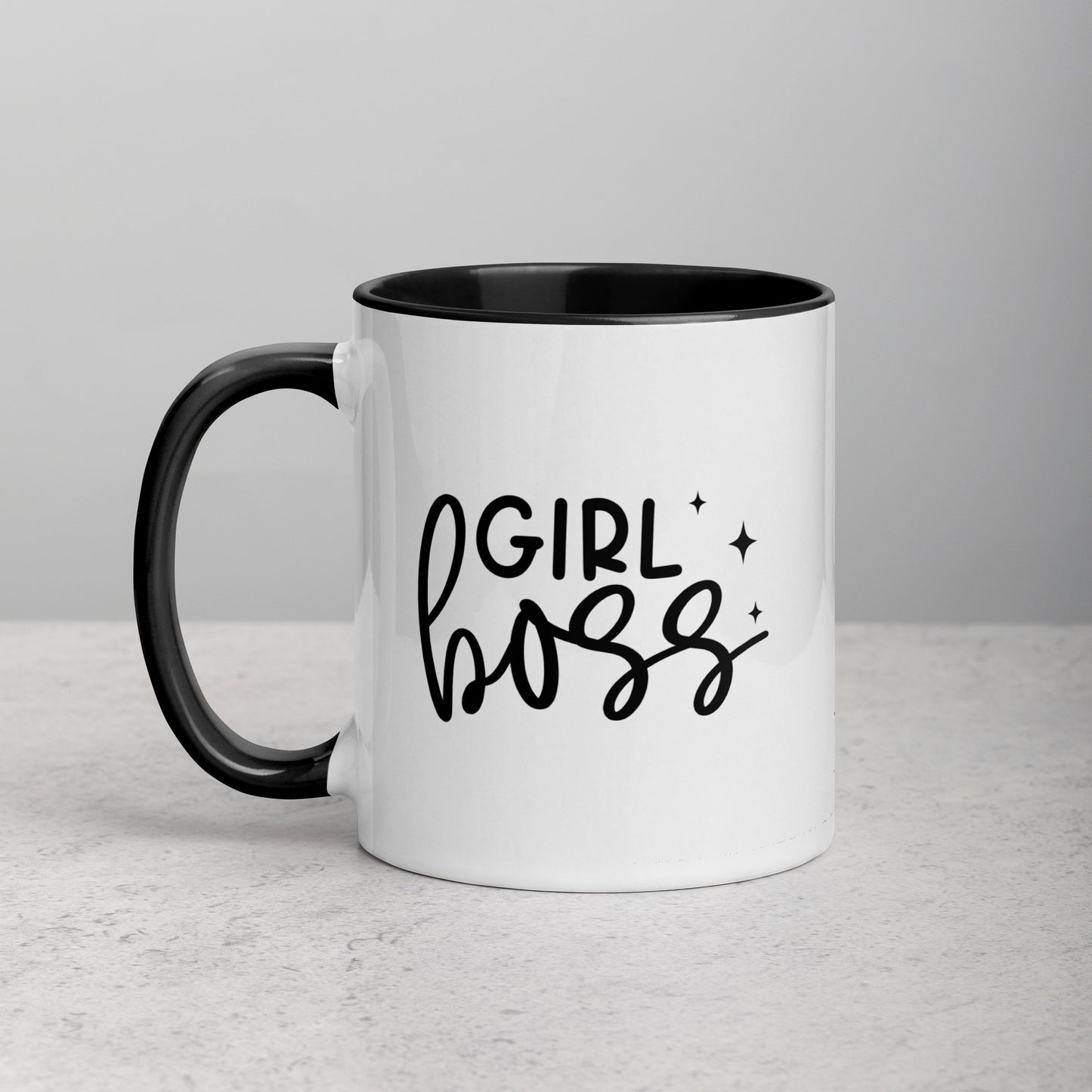 Girl Boss Two Color Ceramic Mug