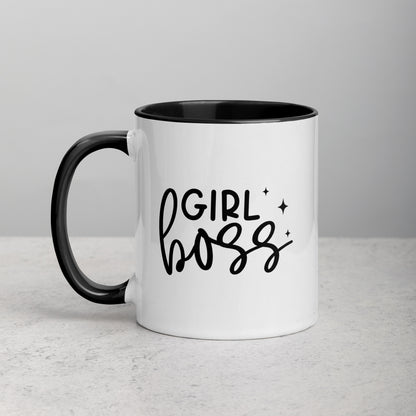 Girl Boss Two Color Ceramic Mug
