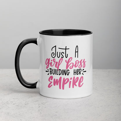 Just A Girl Boss Building Her Empire Ceramic Mug