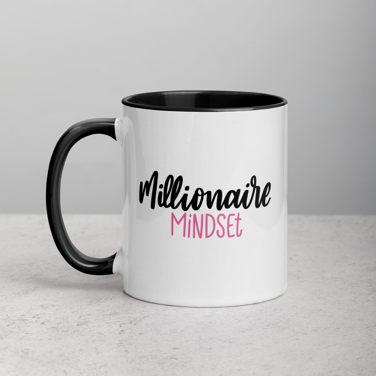 Millionaire Mindset Girl Boss Two Color Ceramic Mug