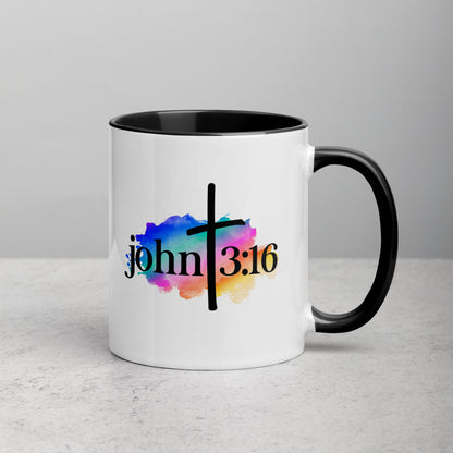 John 3:16 Bible Quote Ceramic Mug