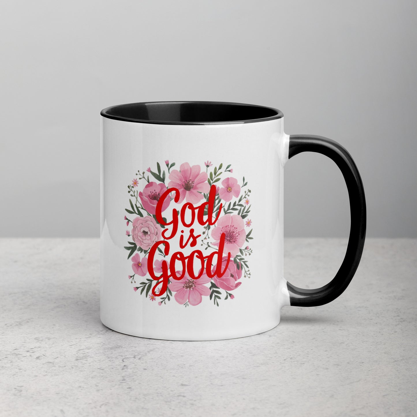 God Is Good Christian Two Color Ceramic Mug