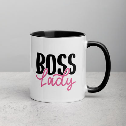 Boss Lady Girl Boss Two Color Ceramic Mug