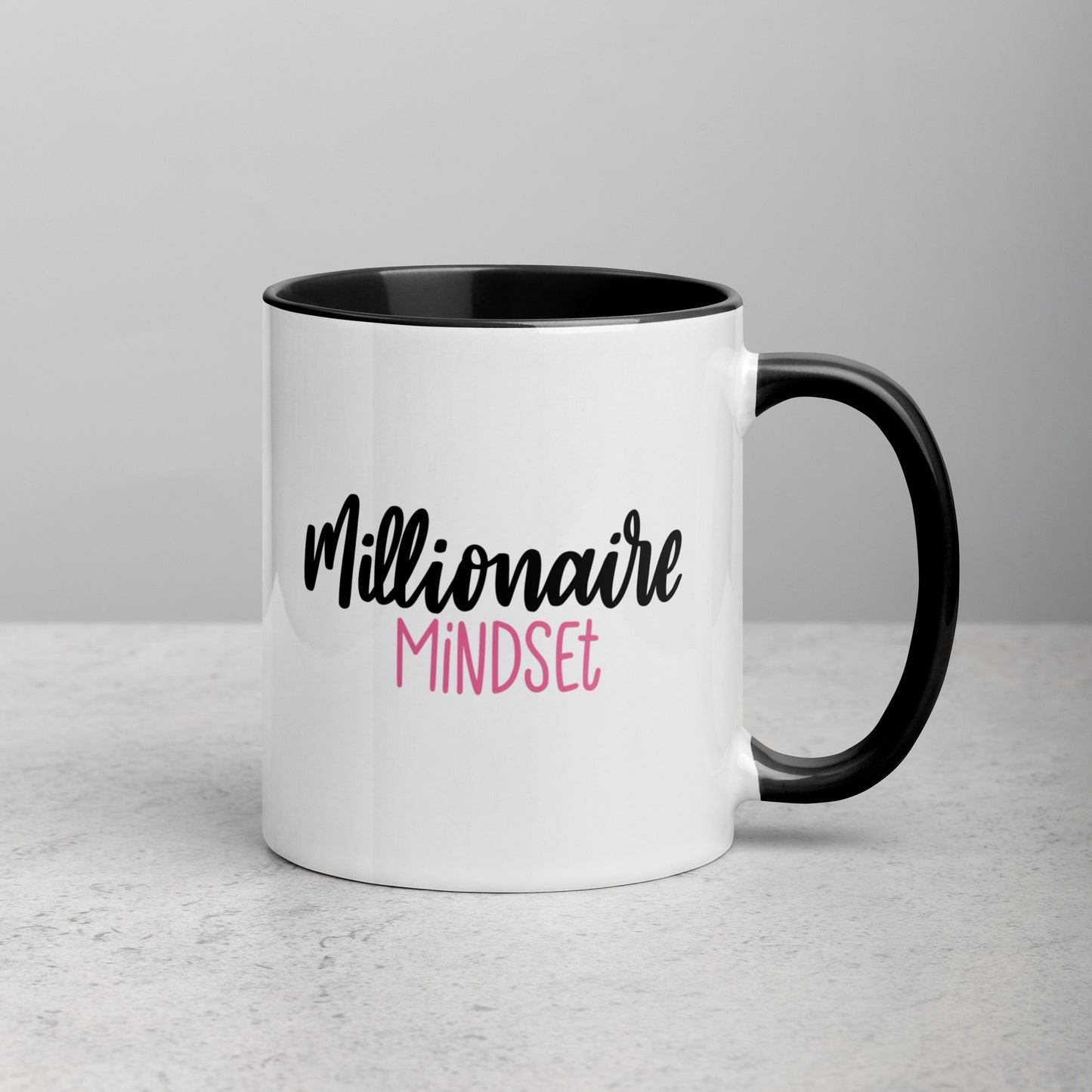 Millionaire Mindset Girl Boss Two Color Ceramic Mug