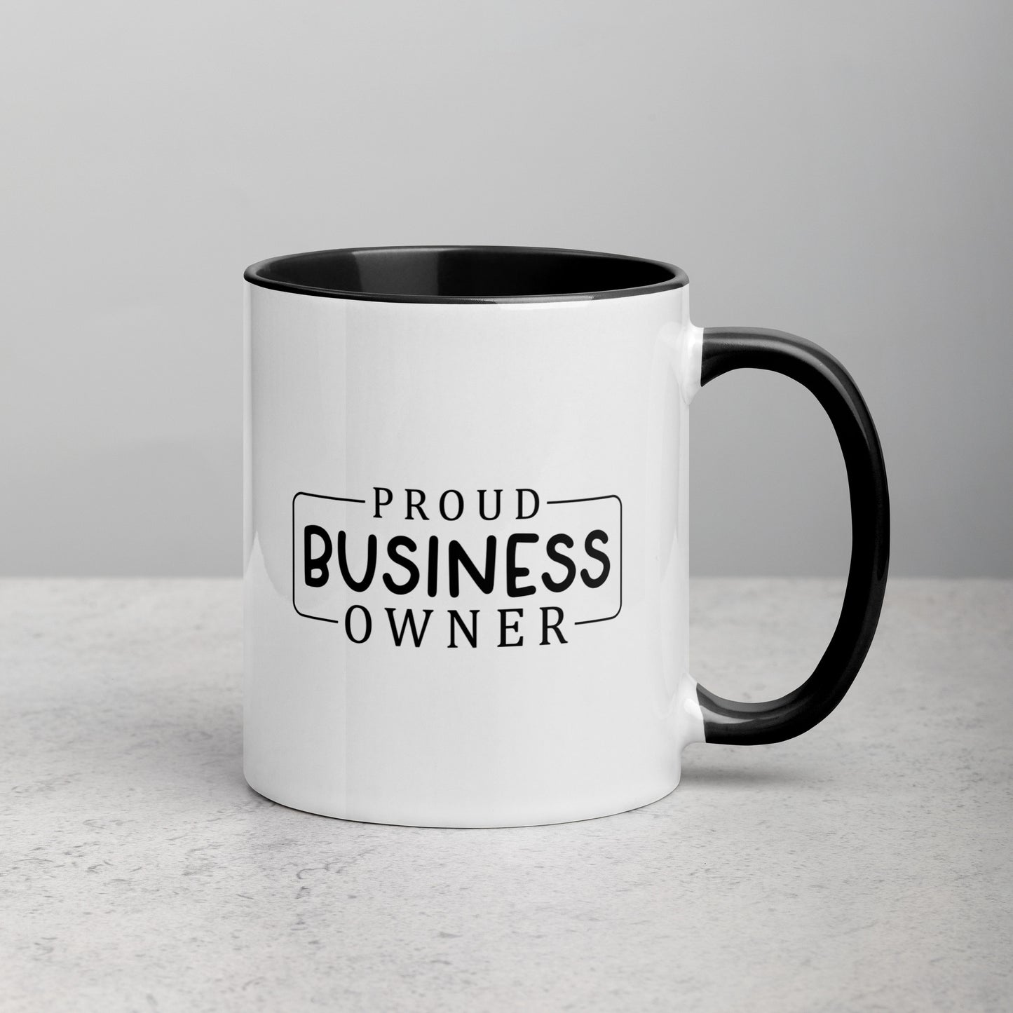 Proud Business Owner Girl Boss Two Color Ceramic Mug