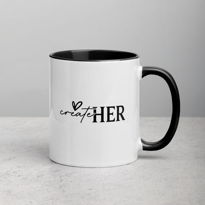Create Her Girl Boss Two Color Ceramic Mug